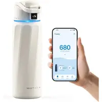 WaterH Boost slimme waterfles 946 ml wit - B003WT
