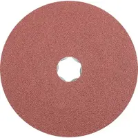 PFERD Schuurmiddelen, 64190108 COMBICLICK korundvezelschijf Ø 125 mm A 80 voor universeel gebruik (80)