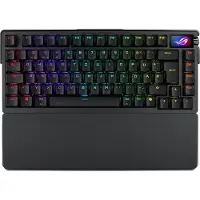 Asus ROG Azoth Extreme (NL, Draadloze, Bedraad), Toetsenbord, Zwart