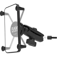 RAM Mount X-Grip Grote Telefoonhouder met Greepbevestiging M6 Boutbasis RAM-B-186-M6-UN10U