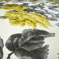 Rasch bloemen rozen behang riviera geel 295800