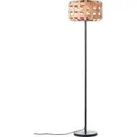 Brilliant Rotan Vloerlamp Woodline