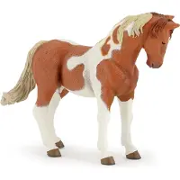 Papo Pinto Merrie Figurine - - PAARDEN, VEULENS EN PONIES - Voor Kinderen - Binnen