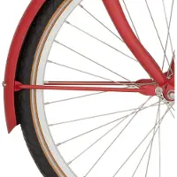 Cortina spatbordstang voor 26 u4 true red matt