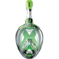 Seac Snorkelmasker - Magica Junior - Transparent/Limoen - - OneSize - Duikmaskers