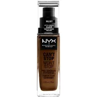 Nyx Facial make-up Foundation Can't Stop Won't Stop Foundation 40 Walnut