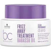 Schwarzkopf Haarmasker - - Bonacure - 200ml - Krullend haar - Anti-frizz