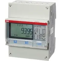 ABB 3 Fase Indirecte Energie Meter 6A 230/400V AC - 2CMA100183R1000