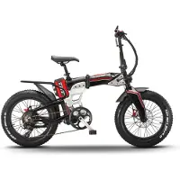 Villette Velocifero TNT vouw-fatbike zwart 20 inch 624Wh