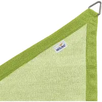 Nesling Schaduwdoek Coolfit Driehoek Lime Groen (5 x 5 x 5 m)