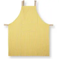 Pip studio Schort Stripes Yellow-72 x 89,5 cm