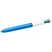 BIC Box 12 Pen 4 Classic Colors Blauw Kinderen