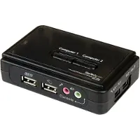StarTech.com SV211KUSB - 2 Port USB VGA KVM Switch with Audio an