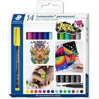 Staedtler Lumocolor 317 Marker Pen Assorted 14 Units Veelkleurig Kinderen