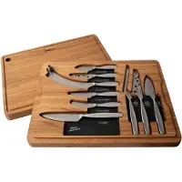 Boska Borrelset Monaco+ Brown / Silver (Set van 9)