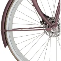 Cortina spatbordstang voor 28 e-u4 spicy silver matt