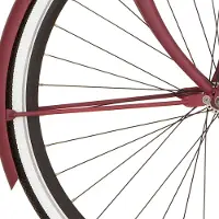 Cortina spatbordstang voor 28 u4 raspberry matt