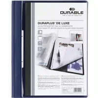 Durable Snelhechters 2589-07 A4 Donkerblauw Transparant plastic 33 x 28 cm