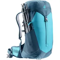 Deuter Sportrugzak cyaan blauw / blauw gemêleerd