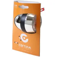 Cortina koplamp amsterdam batterij chroom zwart