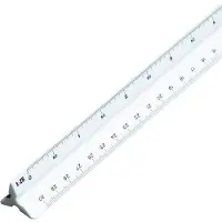 Aristo Schaalstok Aristo 30 cm 1:20:25:50:75:100:125