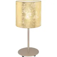 Eglo 97646, Zlato, Textiel, Kat, Slaapkamer, Woonkamer, II, E27, 1 lamp