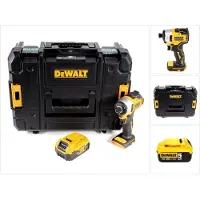 DeWalt DCF 809 NT accu-slagmoersleutel 18 V Brushless Li-Ion in T-STAK doos + 1 x 5.0 Ah accu - zonder oplader