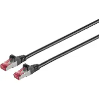 S-Impuls Patchkabel cat6A S/FTP PIMF Halogenfrei sw 3m
