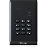 ISTORAGE diskAshur3 HDD – externe harde schijf – 500GB – USB – 256-bit – Zwart