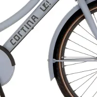 Cortina spatbord voor 26 u4 neutral grey matt