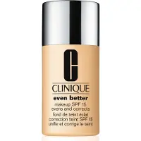 Clinique - Even Better Makeup Foundation Spf 15 - 24u Langhoudend & Waterproof - Vermindert Pigmentatie WN 12 Meringue