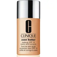 Clinique - Even Better Makeup Foundation Spf 15 - 24u Langhoudend & Waterproof - Vermindert Pigmentatie WN 76 Toasted Wheat