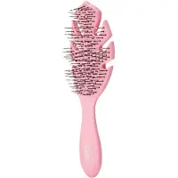 The Wet Brush Go green detangler pink