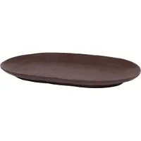 Broste Copenhagen Shape bord bruin - W29,5XL18,5XH2,5CM