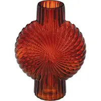 Atmosphera Vaas van gekleurd glas COQUILLAGE, 25 cm