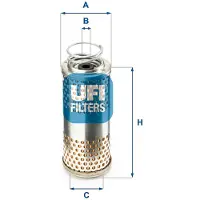 Ufi 25.531.00 Oliefilter
