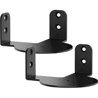My Wall HS46L Wandbeugel voor luidspreker Zwart 2 stuk(s)
