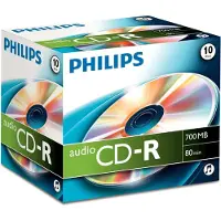 Philips -r 80 Da 52x Jewel (10) Audio