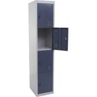 MCW Kluis Boston T163, metalen kluis 180x38x45cm ~ antracietgrijs