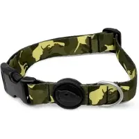 Morsø halsband hond gerecycled full metal dog bruin 43-70x2,5 cm