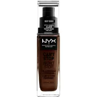 Nyx Facial make-up Foundation Can't Stop Won't Stop Foundation 45 Deep Ebony