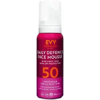 EVY Daily Defense Skin Cancer Awareness Face Mousse SPF 50 75 ml