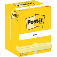 3M Post-it notes geel 76 x 102 mm (12 stuks)