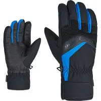 Ziener Handschoen Men Gabino Black.Persian Blue-11