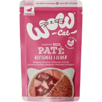 WOW Cat 12x 125g Junior Gevogelte & Lever nat kattenvoer