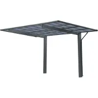 Ximax - 76050 - Aluminium carport vleugel type 80 standaard antraciet