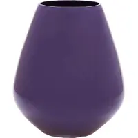 Vase the World Vaas Tasman Purple - Paars | Small | Mondgeblazen glas | Ø18 x H20 cm
