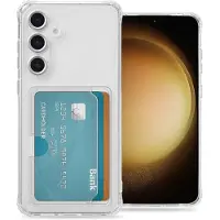 IMoshion Softcase Backcover met pasjeshouder voor de Samsung Galaxy S24 FE - Transparant