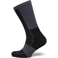 Icebreaker Hardloopsok Men Merino Run+ Ultralight Crew Black/Graphite-Schoenmaat 44,5 - 46,5