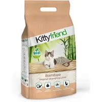 Kitty friend Kattenbakvulling Vegetal Bamboo Clumping Litter 5 liter